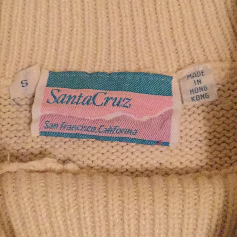 Vintage 1980’s SantaCruz- San Francisco Sweater